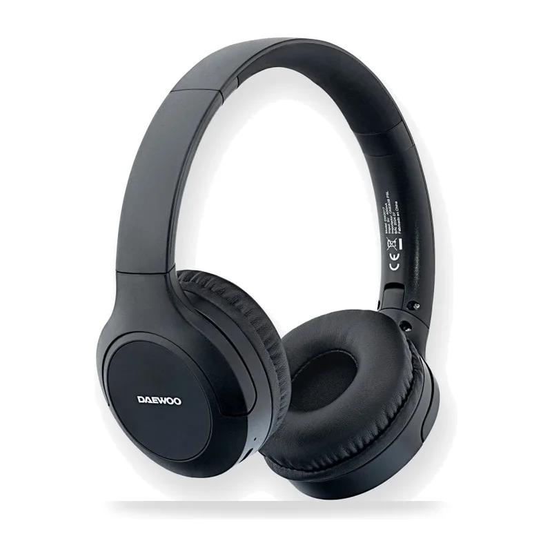 Auriculares Inalámbricos Daewoo/ con Micrófono/ Bluetooth/ Negros