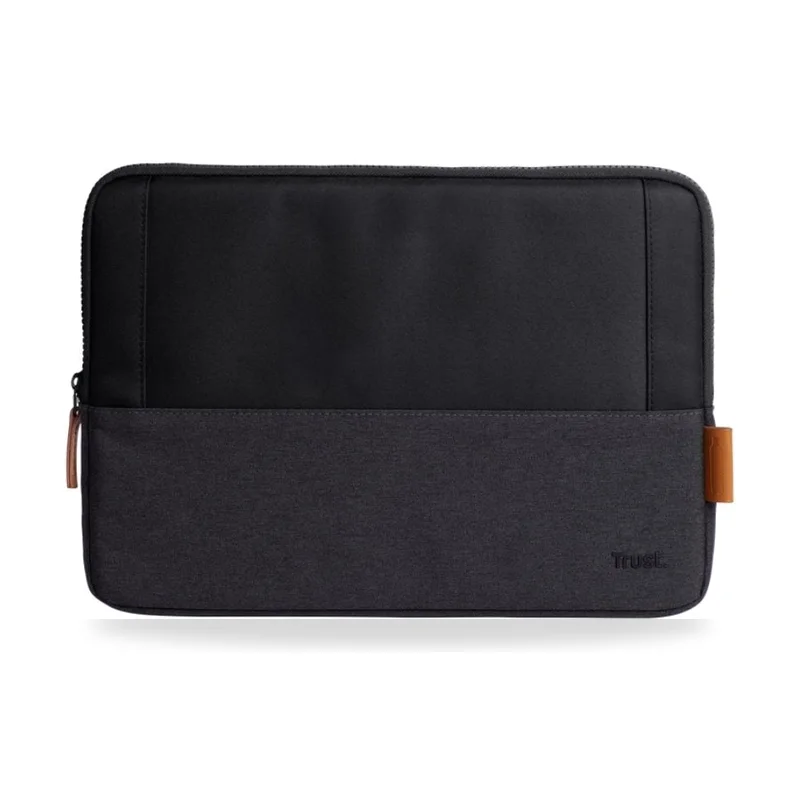 Funda Trust Lisboa para Portátiles hasta 13.3"/ Negra
