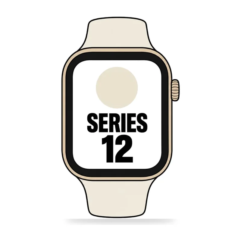 Apple Watch Series 12/ GPS/ 46mm/ Dorado Claro/ Correa Deportiva Arena (S/M)