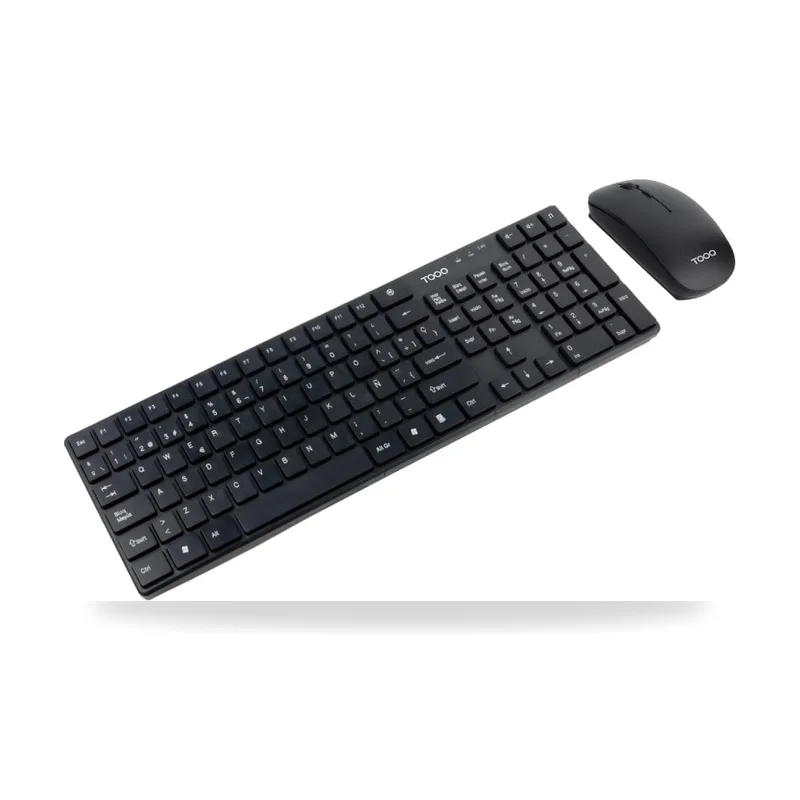 Teclado y Ratón Inalámbricos TooQ