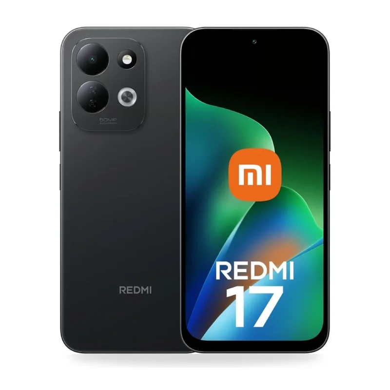 Smartphone Xiaomi Redmi 17 4GB/ 128GB/ 6.9"/ Negro