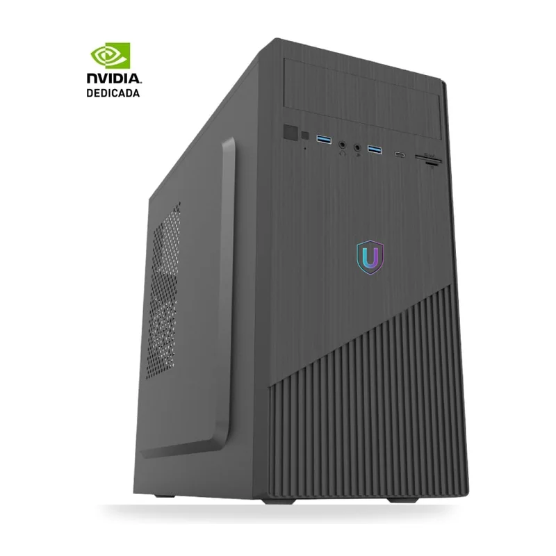 PC Sobremesa Univirtex Intel Core i3-14100F/ 8GB/ 512GB SSD/ GT710 2GB/ Windows 11 Pro