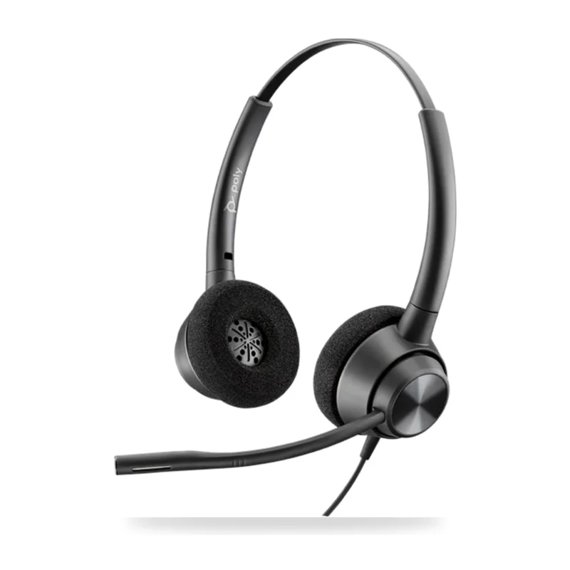 Auriculares Poly EncorePro 320/ con Micrófono/ QD/ Negros