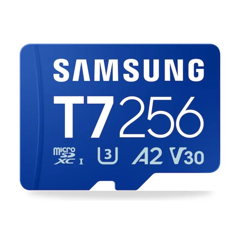 Tarjeta de Memoria Samsung P7 256GB microSD XC/ Clase 10/ 170MBs