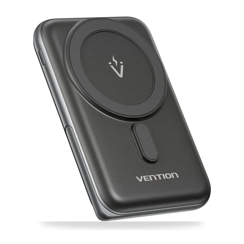 Powerbank 10000mAh Vention FHNB0/ 20W/ Wireless/ Negra