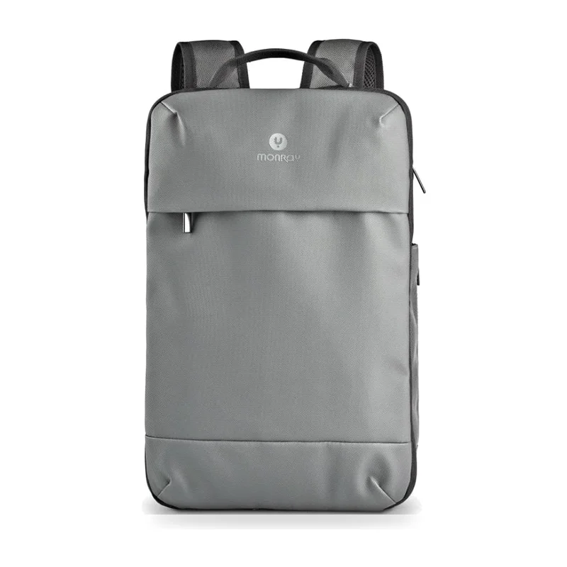 Mochila Expansible NGS Monray Sacks Horizon para Portátiles hasta 14"/ Impermeable/ Gris