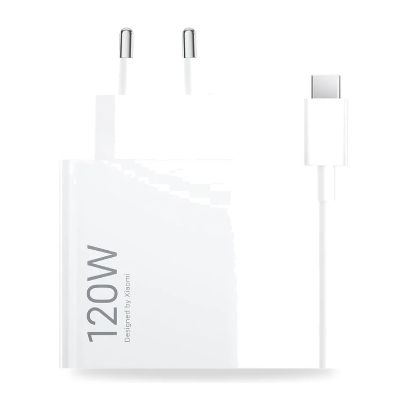 Cargador de Pared Xiaomi 120W HyperCharge Combo (Type-A)/ 1xUSB + Cable USB Tipo-C/ 120W