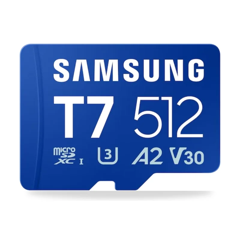 Tarjeta de Memoria Samsung P7 512GB microSD XC/ Clase 10/ 170MBs