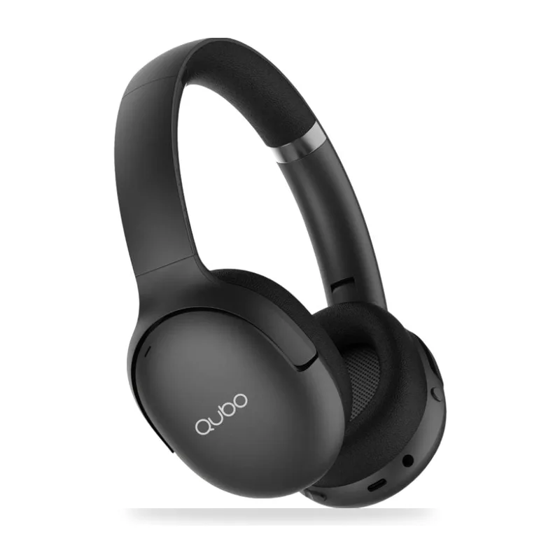 Auriculares Inalámbricos Qubo/ con Micrófono/ Bluetooth/ Negros