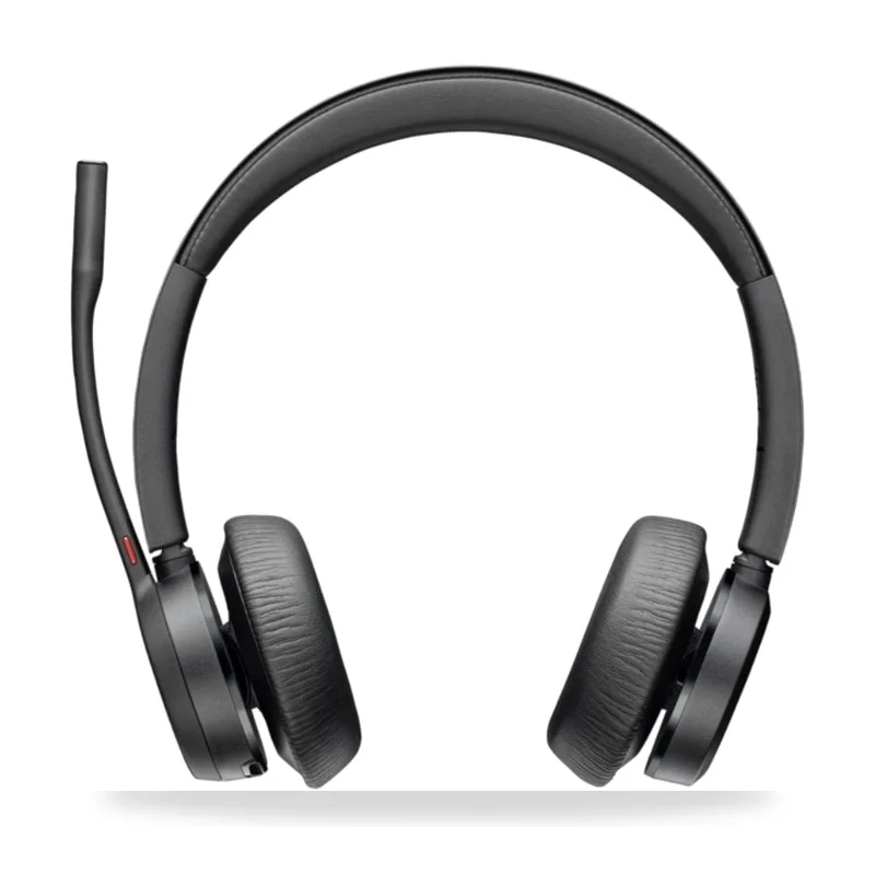 Auriculares Inalámbricos Poly Voyager 4320 para Microsoft Teams + Adaptador/ con Micrófono/ Bluetooth/ Negros