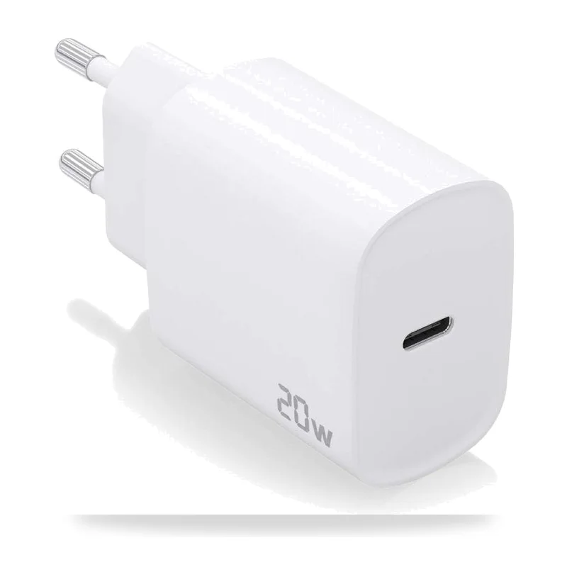 Cargador de Pared Aisens A110-0752/ 1xUSB Tipo-C/ 20W