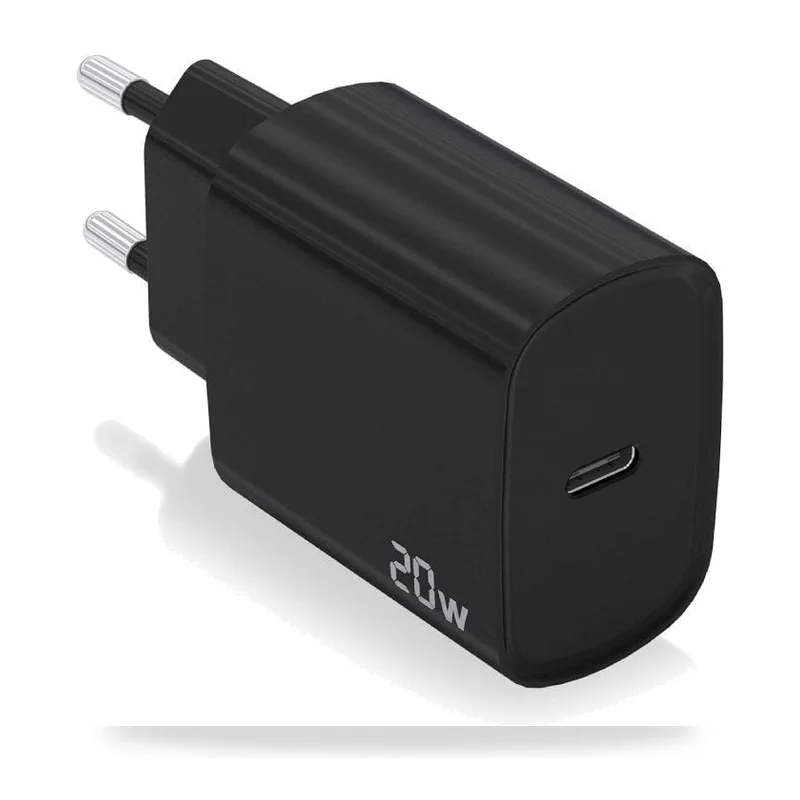 Cargador de Pared Aisens A110-0753/ 1xUSB Tipo-C/ 20W
