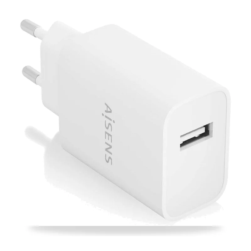 Cargador de Pared Aisens A110-0853/ 1xUSB/ 10.5W