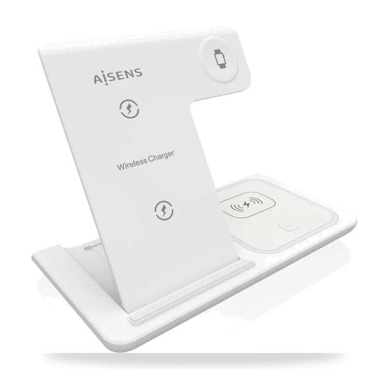 Base de carga Inalámbrica Aisens ASCH-15W3WC044-W/ 15W