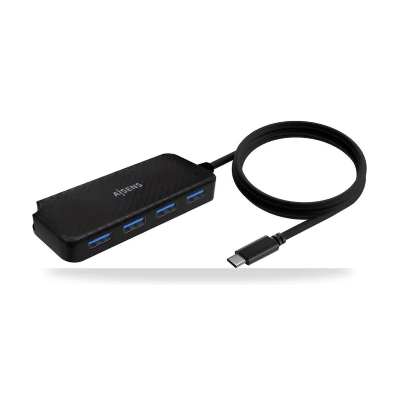 Hub USB Tipo-C Aisens A109-0716/ 4xUSB