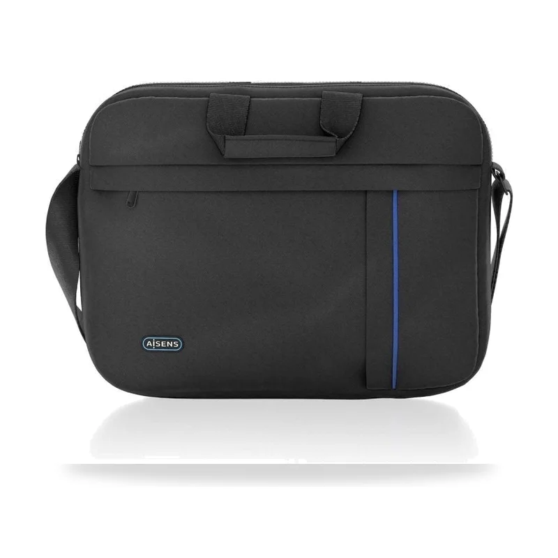 Maletín Aisens ASBG-BC020-BK para Portátiles hasta 15.6"/ Negro