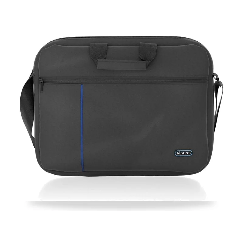 Maletín Aisens ASBG-BC021-BK para Portátiles hasta 15.6"/ Negro
