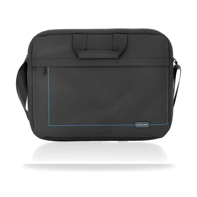 Maletín Aisens ASBG-BC022-BK para Portátiles hasta 15.6"/ Negro