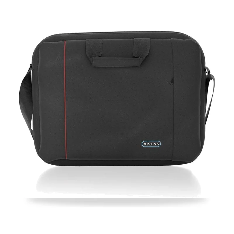Maletín Aisens ASBG-BC023-BK para Portátiles hasta 15.6"/ Negro