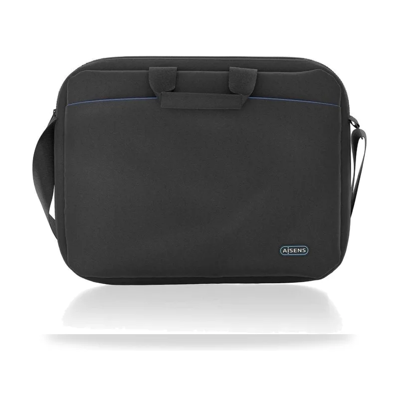Maletín Aisens ASBG-BC024-BK para Portátiles hasta 15.6"/ Negro
