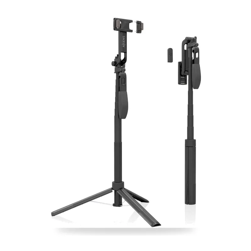 Palo para Selfie + Trípode Aisens SS01ST-299/ Negro