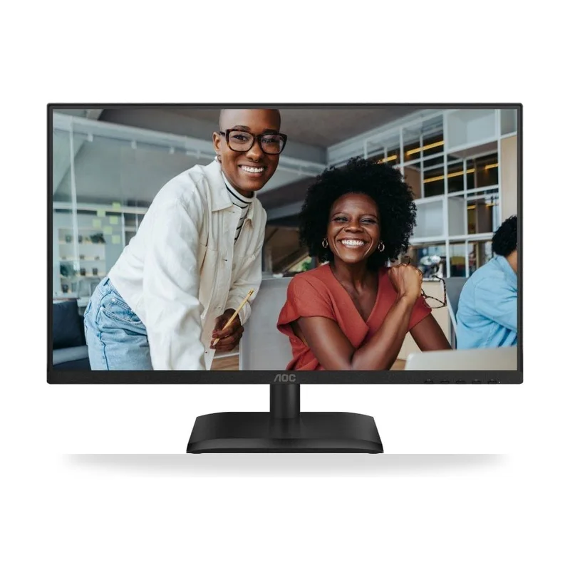 Monitor Profesional AOC 24E4U 23.8"/ Full HD/ Regulable en altura/ Negro