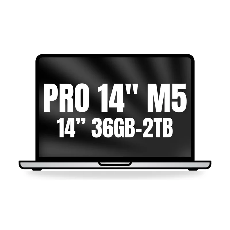 Apple Macbook Pro 14"/ M5 Max 36-Core CPU/ 36GB/ 2TB SSD/ 32-Core GPU/ Plata