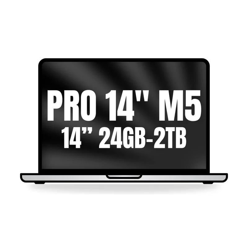 Apple Macbook Pro 14"/ M5 Pro 15-Core CPU/ 24GB/ 2TB SSD/ 16-Core GPU/ Plata