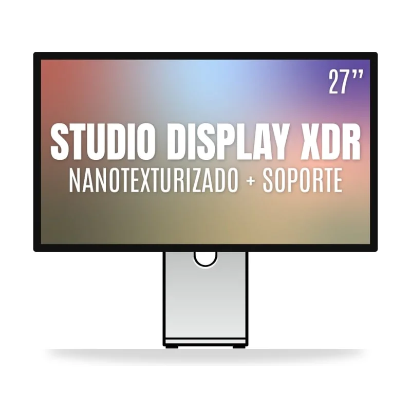 Apple Studio Display XDR 27"/ Cristal Nano texturizado/ Soporte con altura e inclinación ajustable