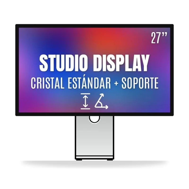 Apple Studio Display 27"/ Cristal Estándar / Soporte con altura e inclinación ajustable