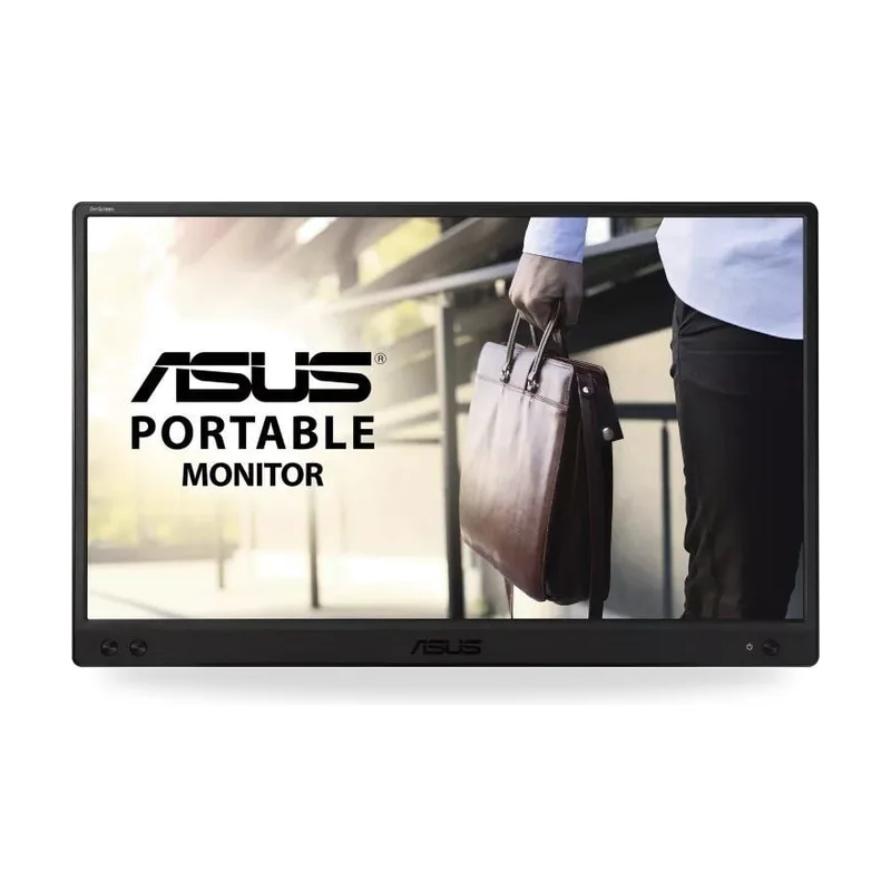 Monitor Portátil Asus ZenScreen MB166C 15.6"/ Full HD/ Negro