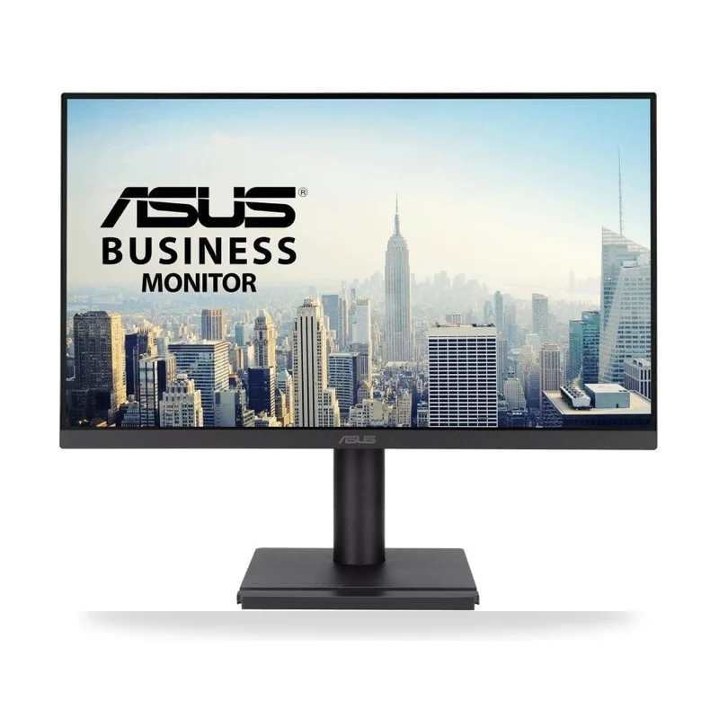 Monitor Profesional Asus VA249QGSE 24"/ Full HD/ Multimedia/ Regulable en altura/ Negro