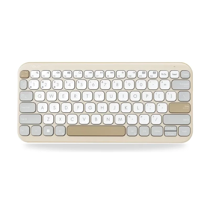 Teclado Inalámbrico Asus Marshmallow KW100/ Beige