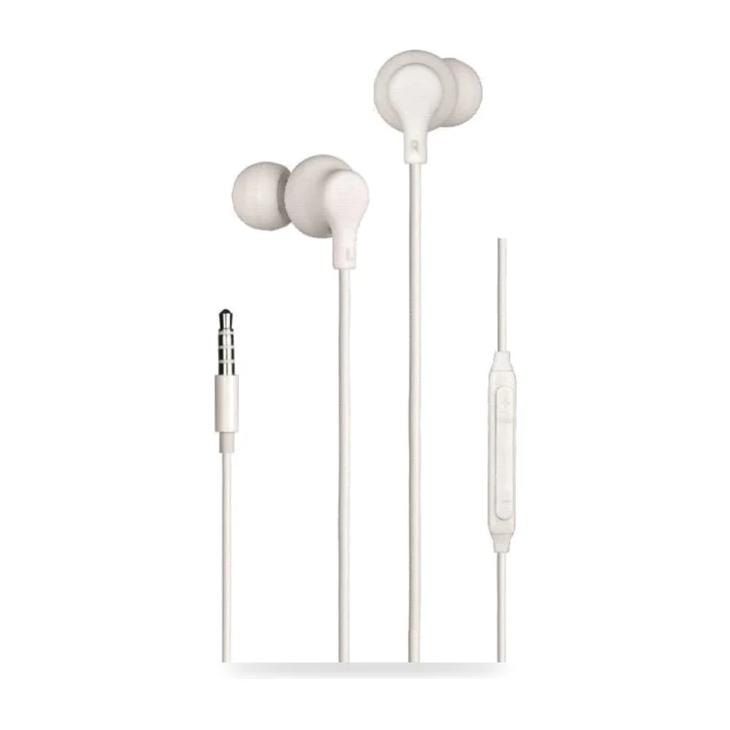 Auriculares Intrauditivos Daewoo DW2014/ con Micrófono/ Jack 3.5/ Blancos