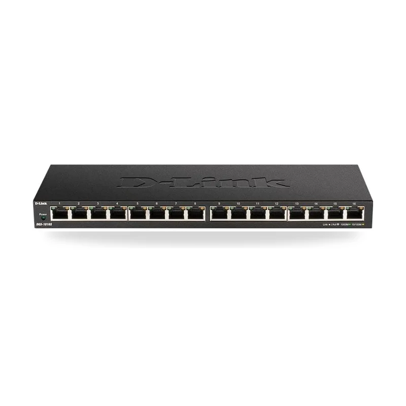 Switch D-Link DGS-1016S 16 Puertos/ RJ-45 10/100/1000