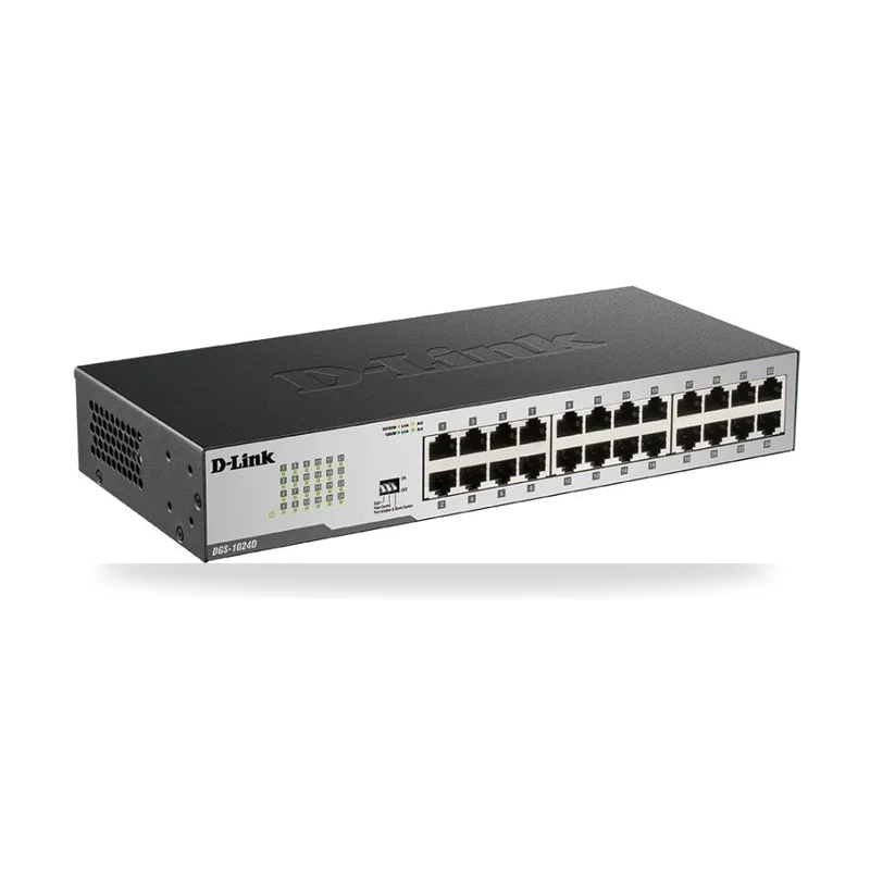 Switch D-Link DGS-1024D 24 Puertos/ RJ-45 Gigabit 10/100/1000