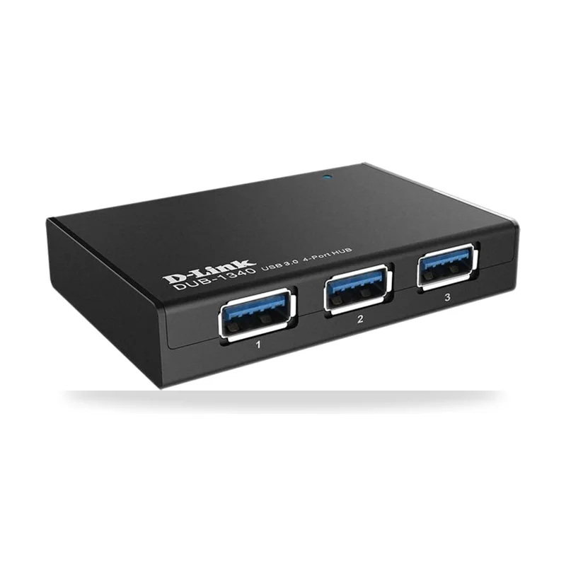Hub USB 3.0 con Alimentación Externa D-Link DUB-1340/ 4xUSB