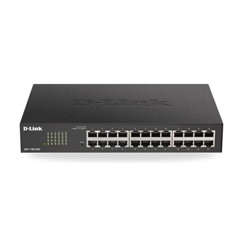 Switch Gestionable D-Link DGS-1100-24V2 24 Puertos/ RJ-45 Gigabit 10/100/1000