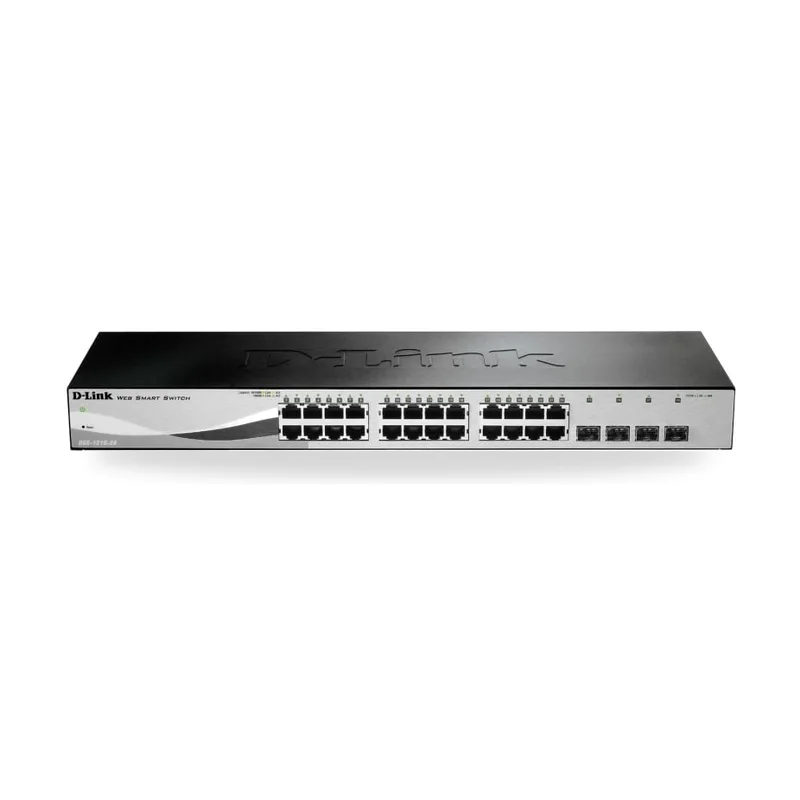 Switch Gestionable D-Link DGS-1210-28 28 Puertos/ RJ-45 Gigabit 10/100/1000/ SFP