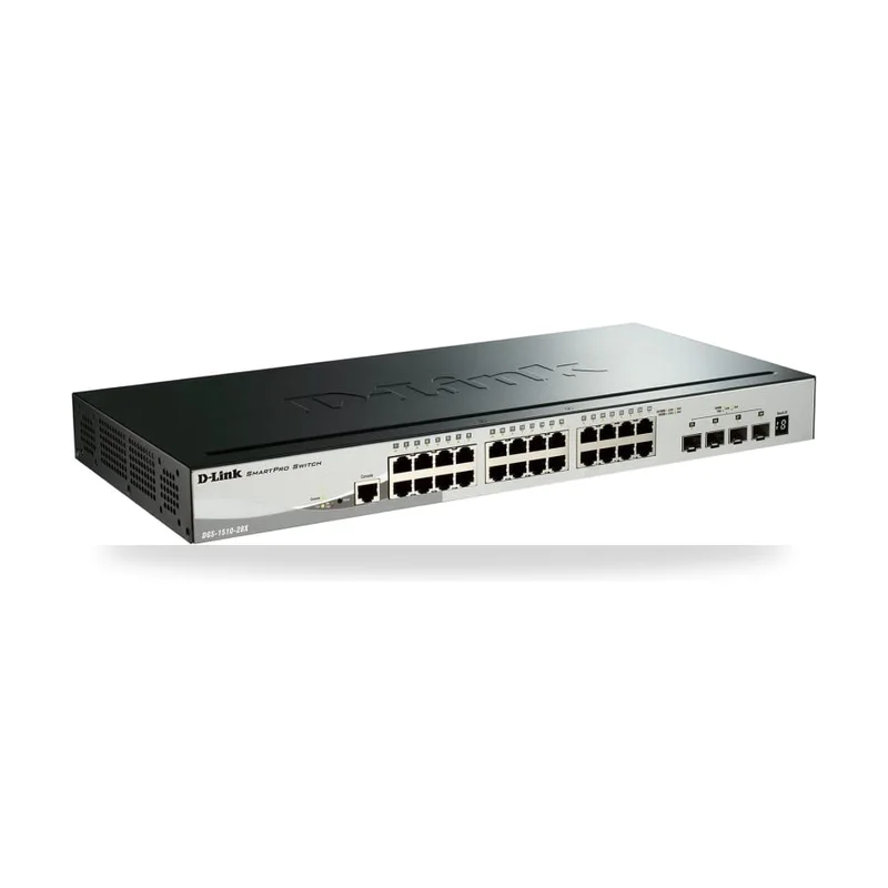 Switch D-Link SmartPro DGS-1510-28X 28 Puertos/ RJ-45 10/100/1000/ SFP