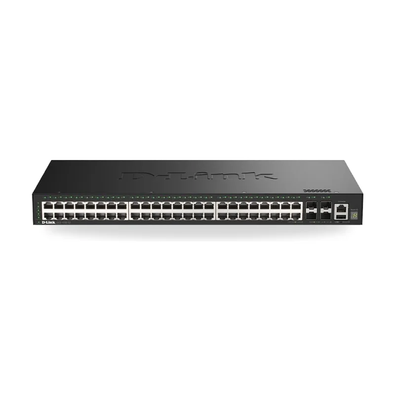 Switch Gestionable D-Link DGS-1530-52/E 48 Puertos/ RJ-45 10Gbps/ SFP/ PoE