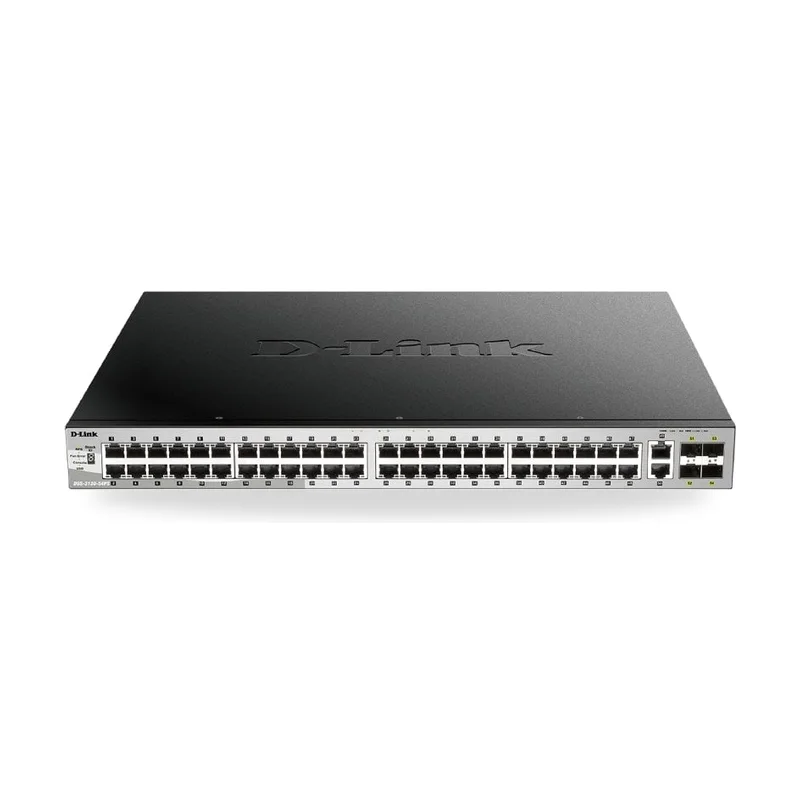 Switch Gestionable D-Link DGS-3130-54PS/E 50 Puertos/ RJ-45 10/100/1000/ SFP/ PoE