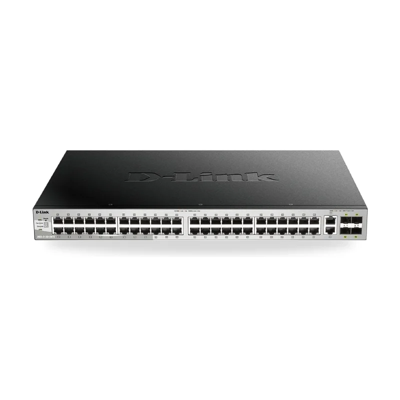 Switch Gestionable D-Link DGS-3130-54TS/E 50 Puertos/ RJ-45 10Gbps/ SFP/ PoE