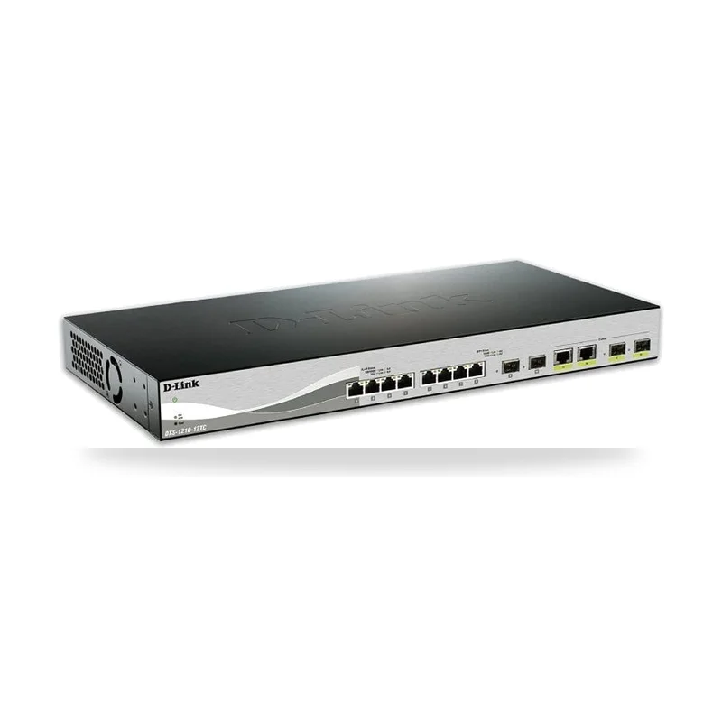 Switch Gestionable D-Link DXS-1210-12TC 12 Puertos/ 10G Ethernet 10/100/1000/ SFP