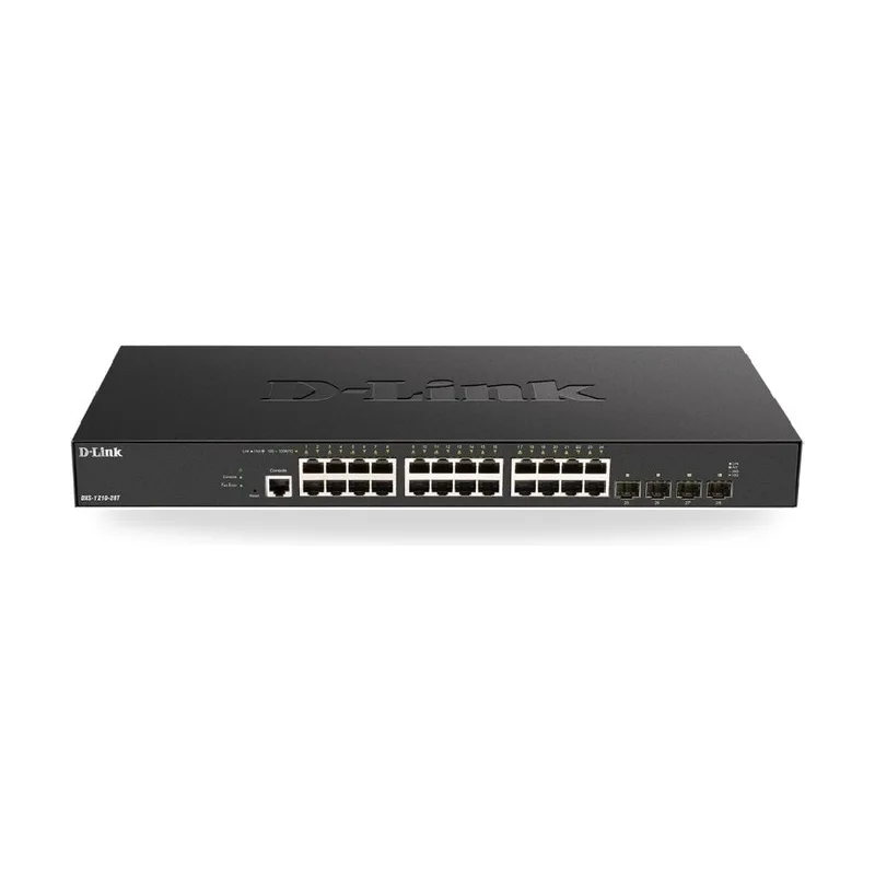 Switch Gestionable D-Link DXS-1210-28T 28 Puertos/ RJ-45 10/100/1000/ SFP