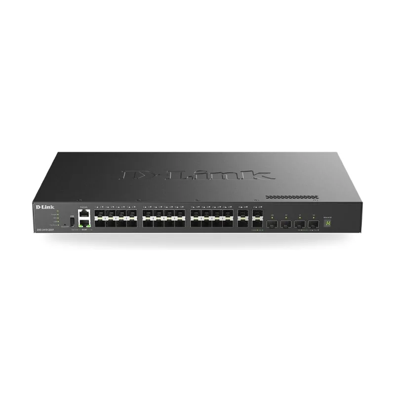 Switch Gestionable D-Link DXS-3410-32XY 2 Puertos/ RJ-45 10/100/1000/ SFP/ PoE