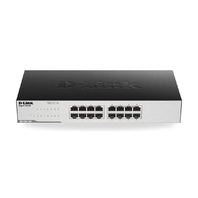 Switch D-Link GO-SW-16G 16 Puertos/ RJ-45 10/100/1000