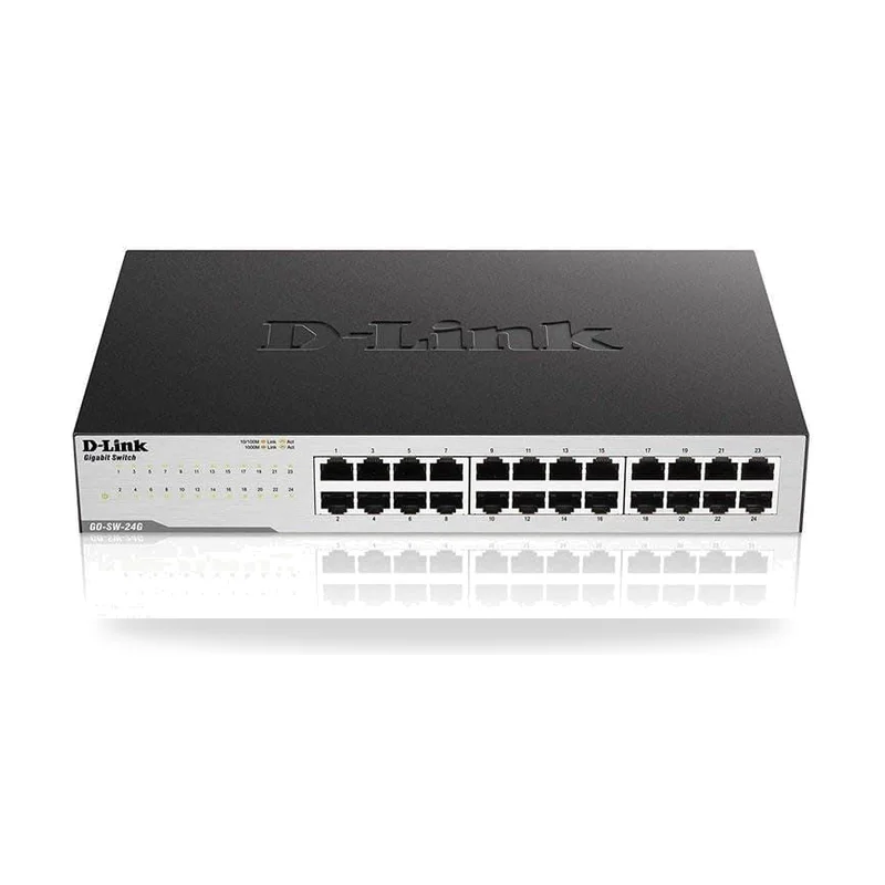 Switch D-Link GO-SW-24G 24 Puertos/ Gigabit 10/100/1000