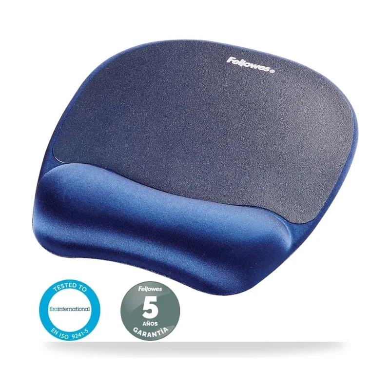 Alfombrilla Ergonómica Fellowes 9172801/ 20 x 196 x 230mm/ Azul