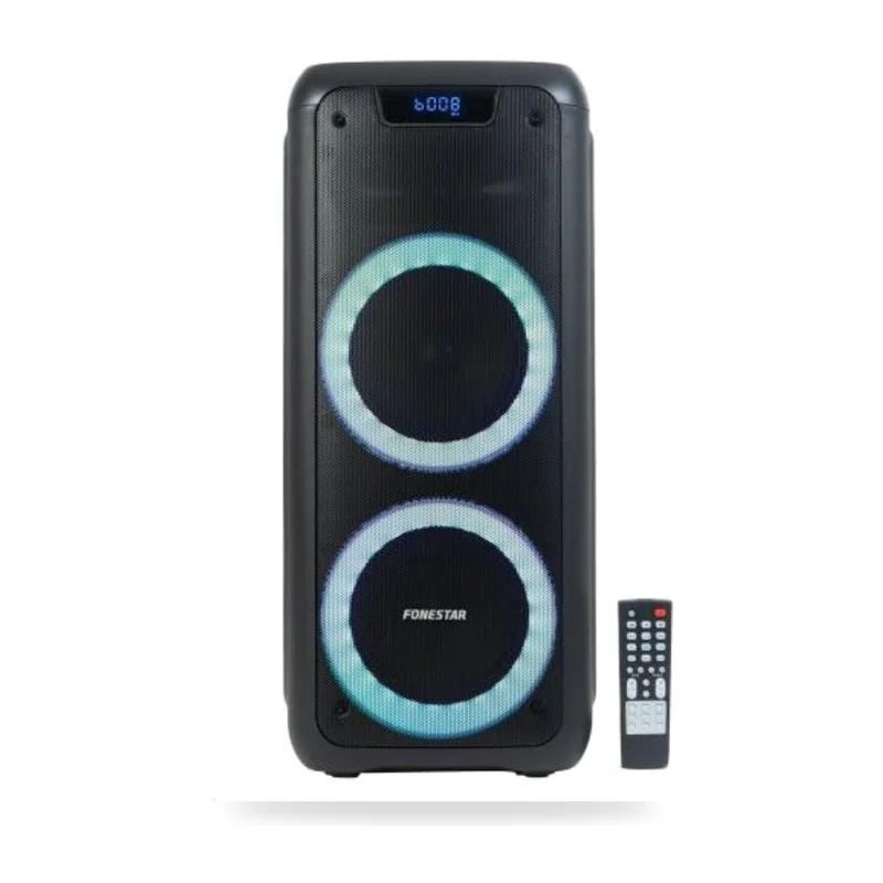 Altavoz Portable con Bluetooth Fonestar Party-Duo/ 100W/ 1.0